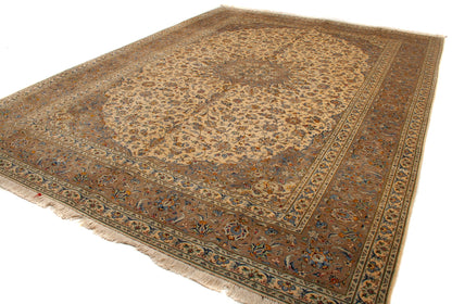 Persian Kashan Semi-Antique Rug