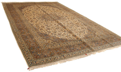 Persian Kashan Semi-Antique Rug
