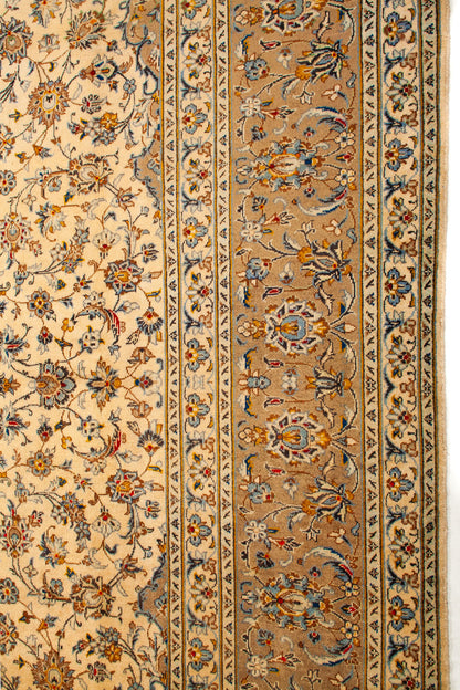 Persian Kashan Semi-Antique Rug