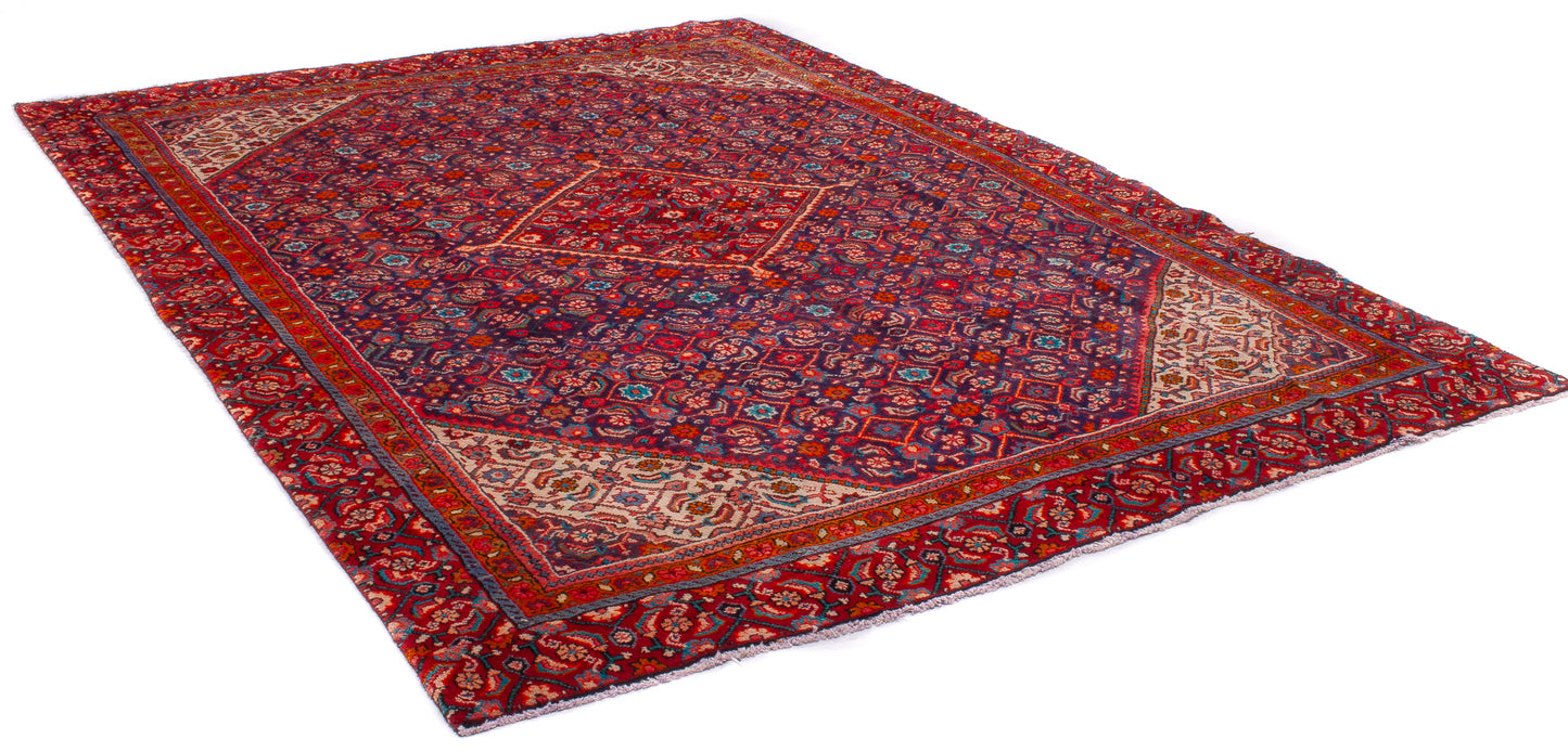 Semi-Antique Persian Sarouk Rug