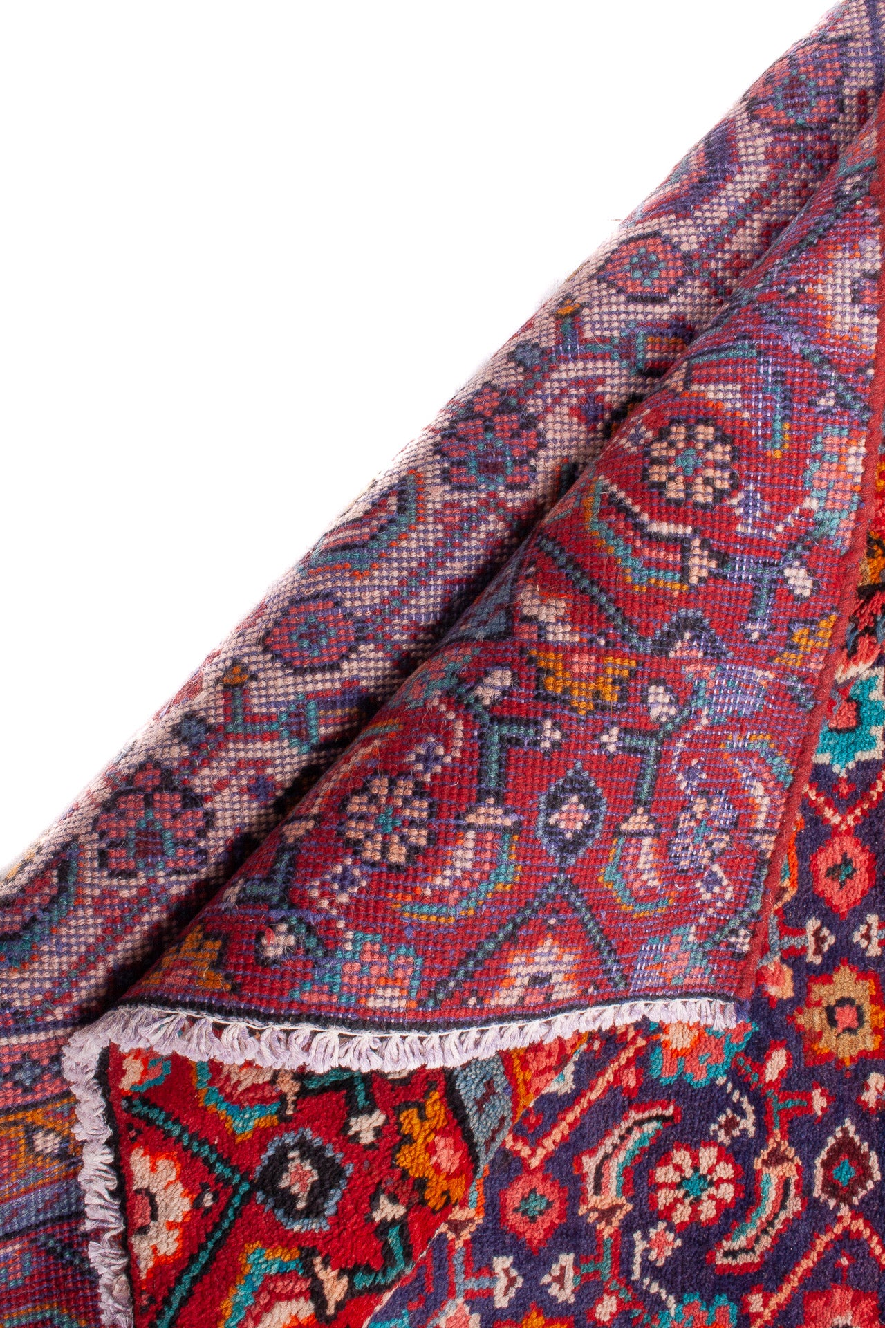 Semi-Antique Persian Sarouk Rug