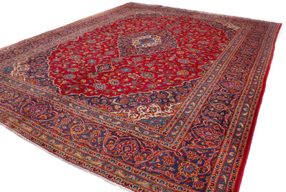 Persian Kashan Semi-Antique Rug