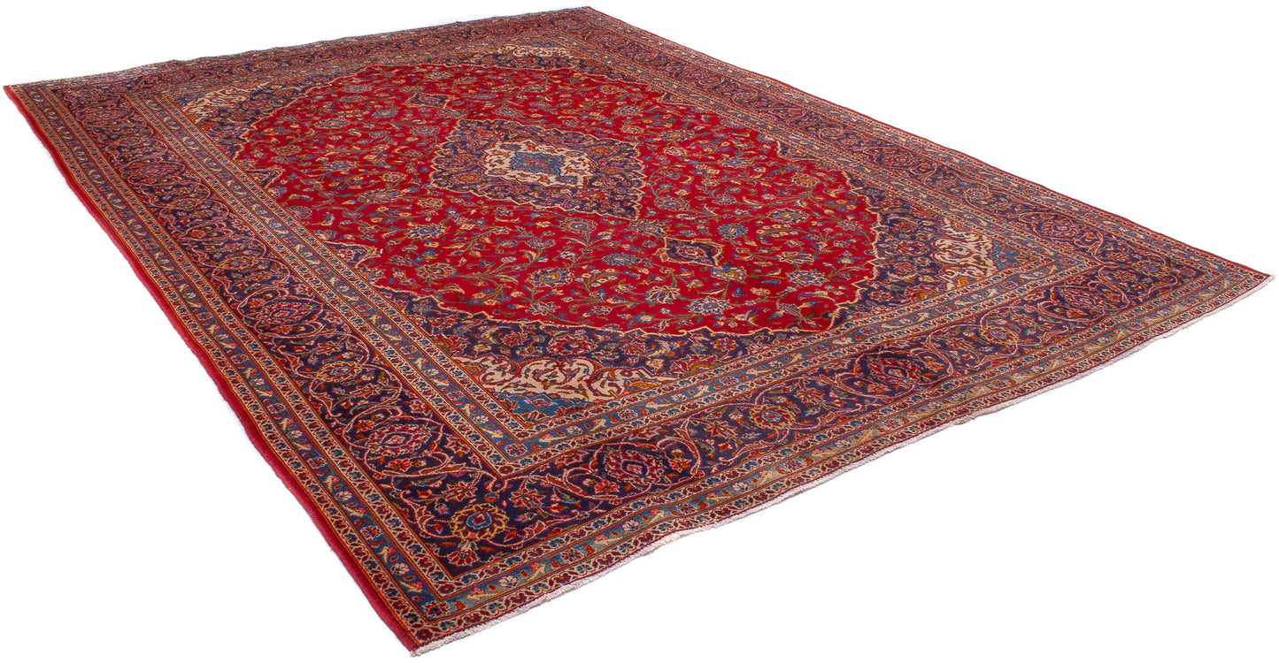Persian Kashan Semi-Antique Rug