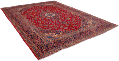 Persian Kashan Semi-Antique Rug