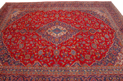 Persian Kashan Semi-Antique Rug