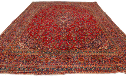 Persian Kashan Semi-Antique Rug