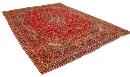 Persian Kashan Semi-Antique Rug