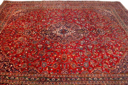 Persian Kashan Semi-Antique Rug