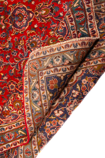Persian Kashan Semi-Antique Rug