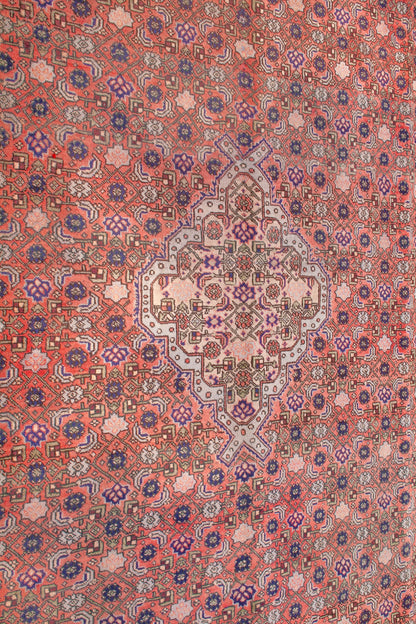 Semi-Antique Persian Ardabil Rug