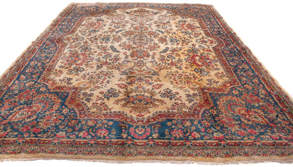 Semi-Antique Persian Kerman Rug