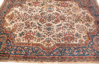 Semi-Antique Persian Kerman Rug