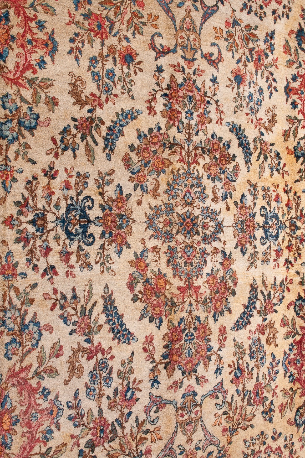 Semi-Antique Persian Kerman Rug