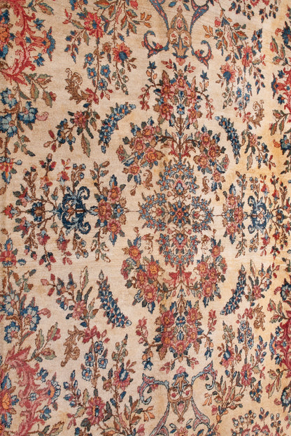 Semi-Antique Persian Kerman Rug