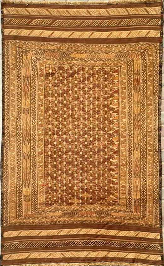 Afghan Herati Soumak Rug