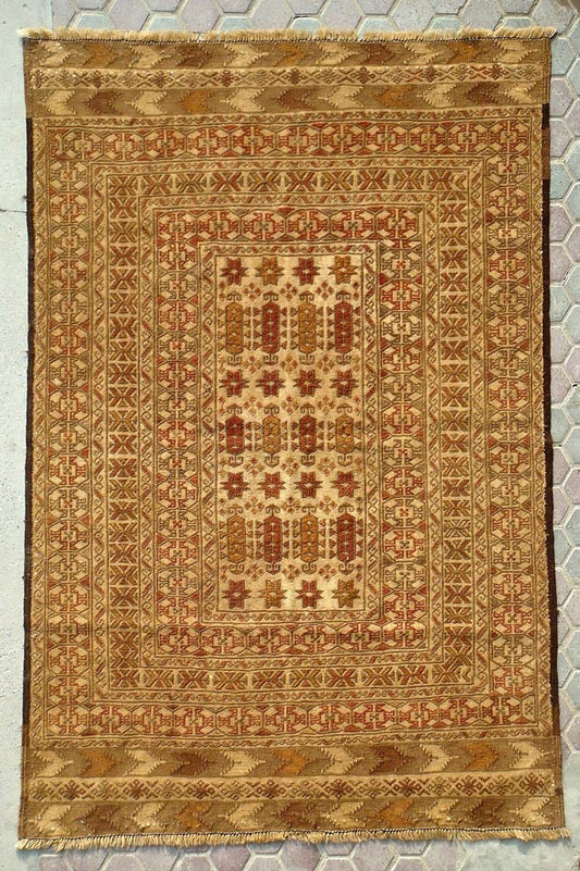 Afghan Herati Soumak Rug