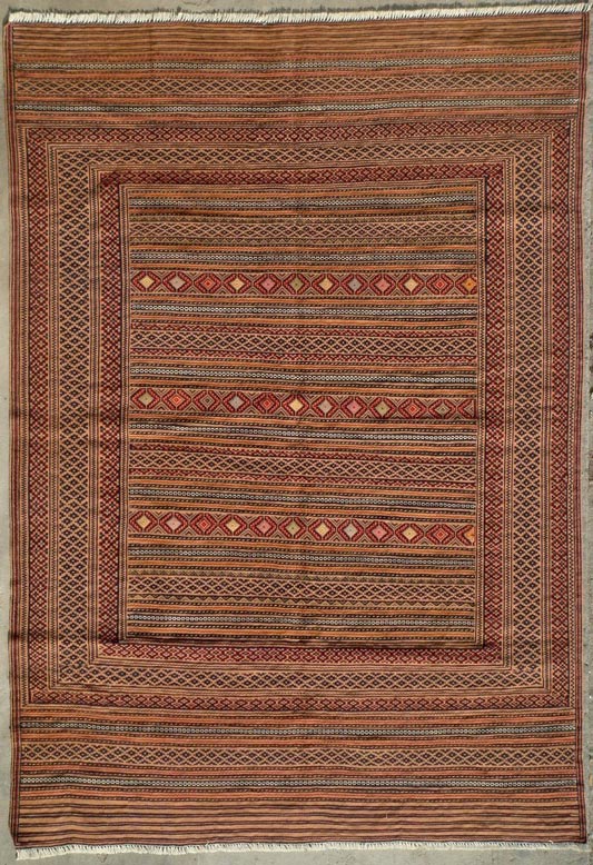 Afghan Maleki Soumak Rug