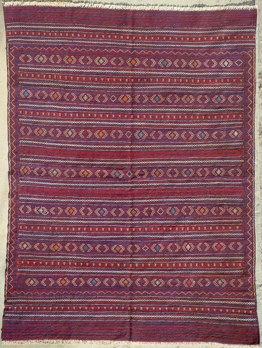 Afghan Maleki Soumak Rug