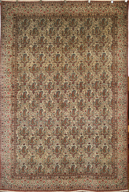 Antique Persian Qum Rug