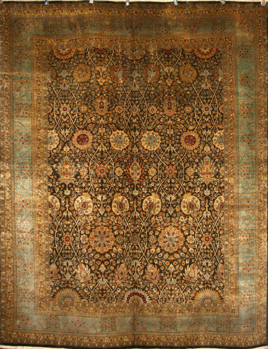 Indian Kerman Lavar Rug
