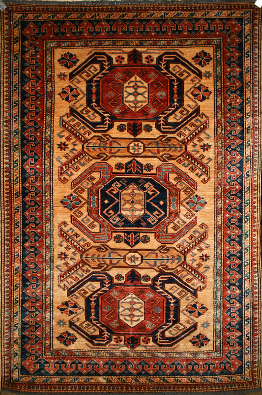 Afghan Super Kazak Rug