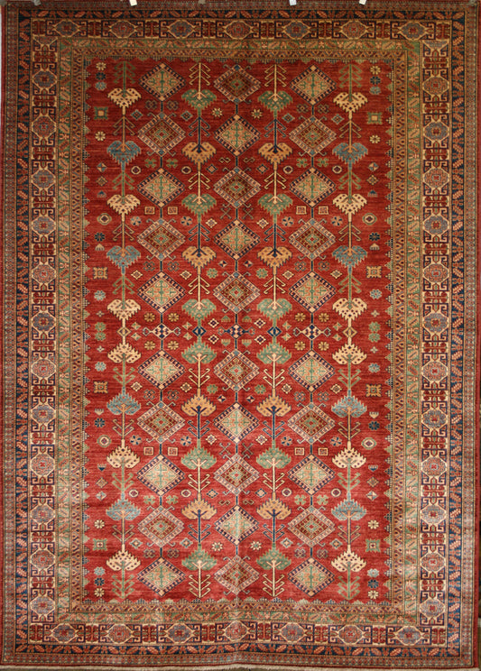 Afghan Super Kazak Rug