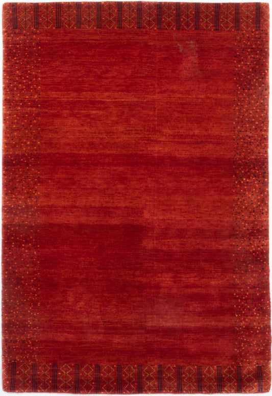 Indian Lori Baft Gabbeh Rug