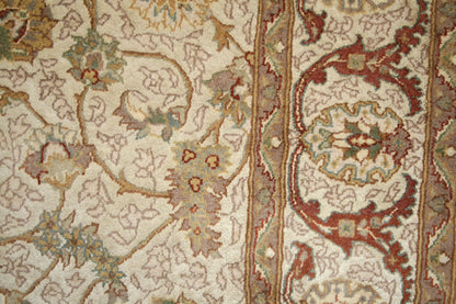 Pak-Persian Tabriz Wool & Silk Rug