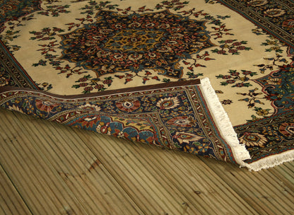 Semi-Antique Indian Kashmir Rug