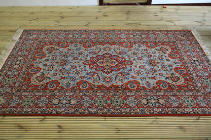 Persian Isfahan Wool & Silk Rug