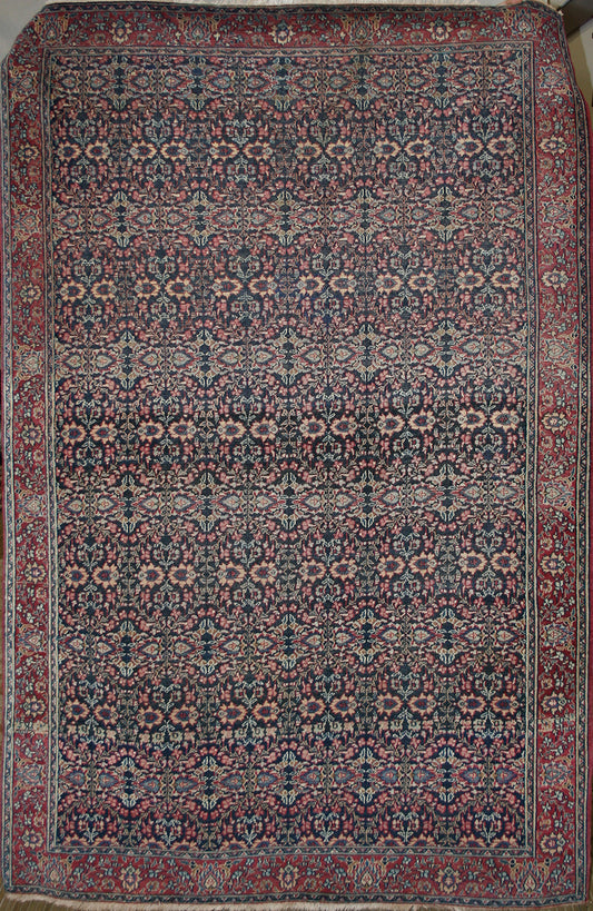 Antique Persian Mashad Rug