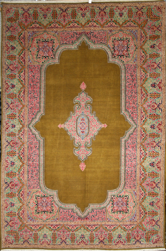 Semi-Antique Persian Kerman Rug