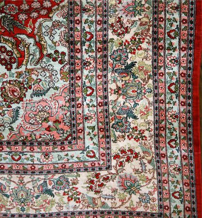Chinese Tabriz Silk Rug