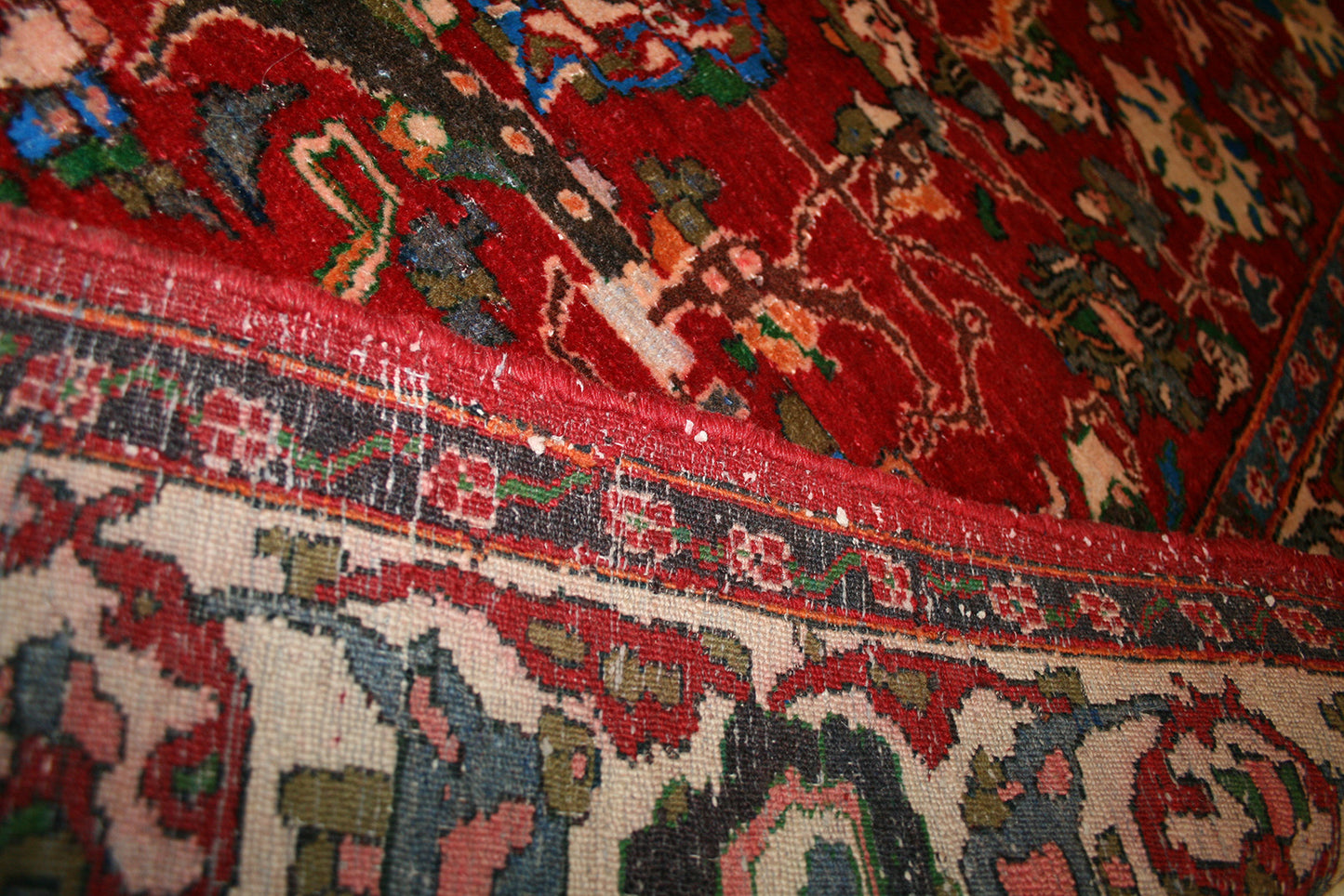 Semi-Antique Persian Isfahan Rug
