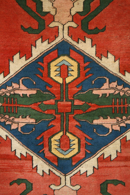 Semi-Antique Turkish Milas Rug