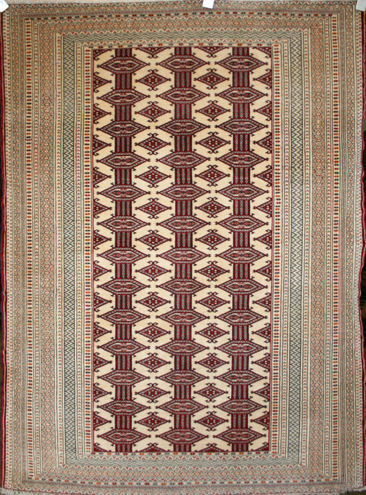 Semi-Antique Persian Turkman Rug