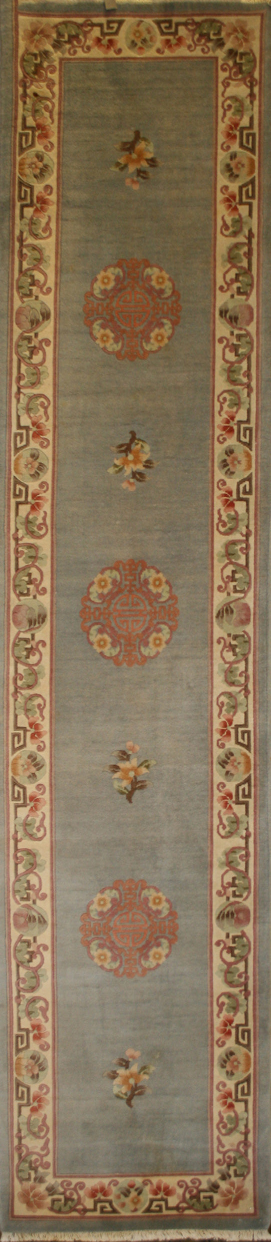 Chinese Aubusson Runner Rug