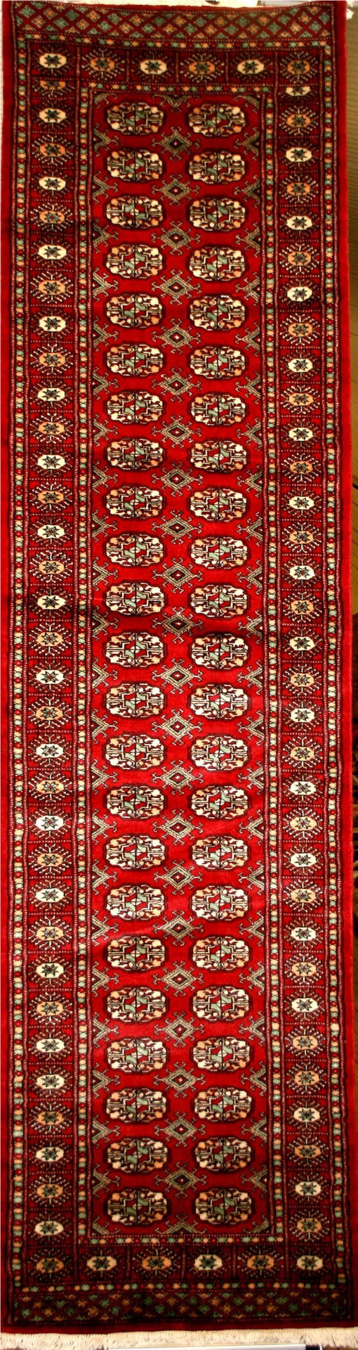 Pak-Persian Bokhara Runner Rug