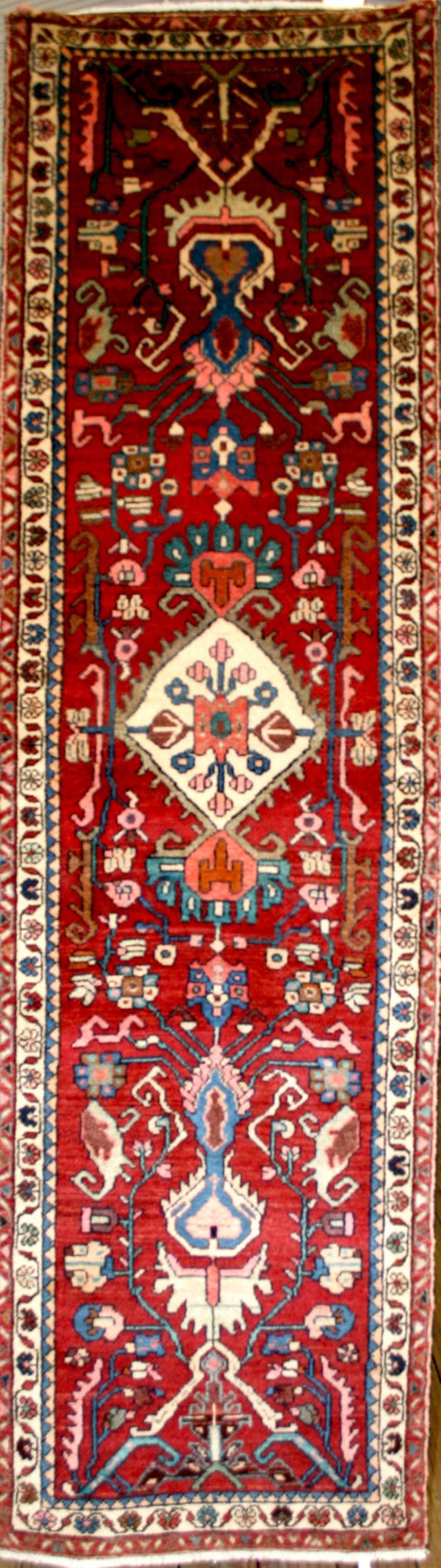 Persian Sarouk Runner Rug