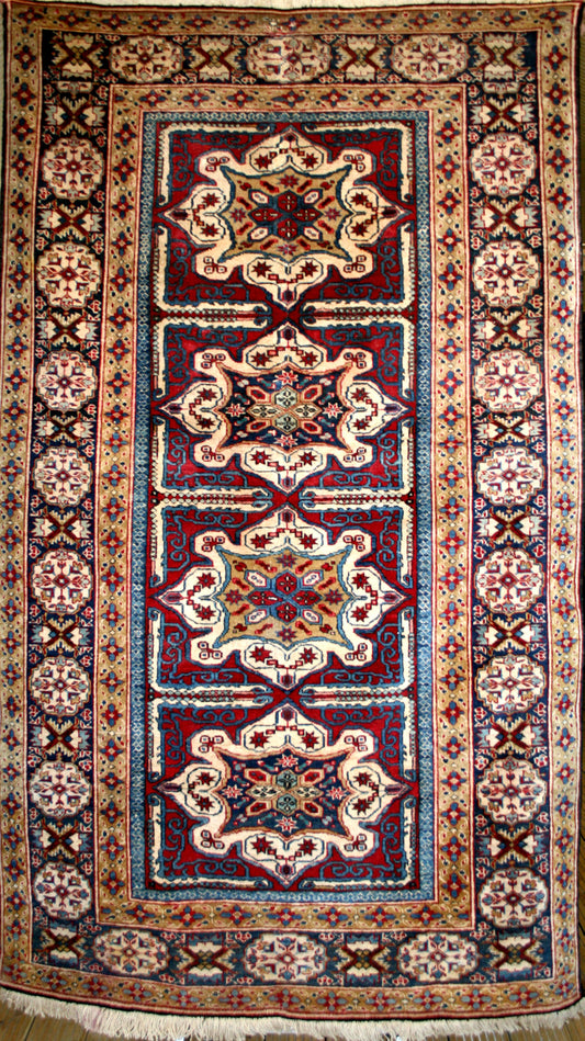 Semi-Antique Caucasian Shirvan Rug