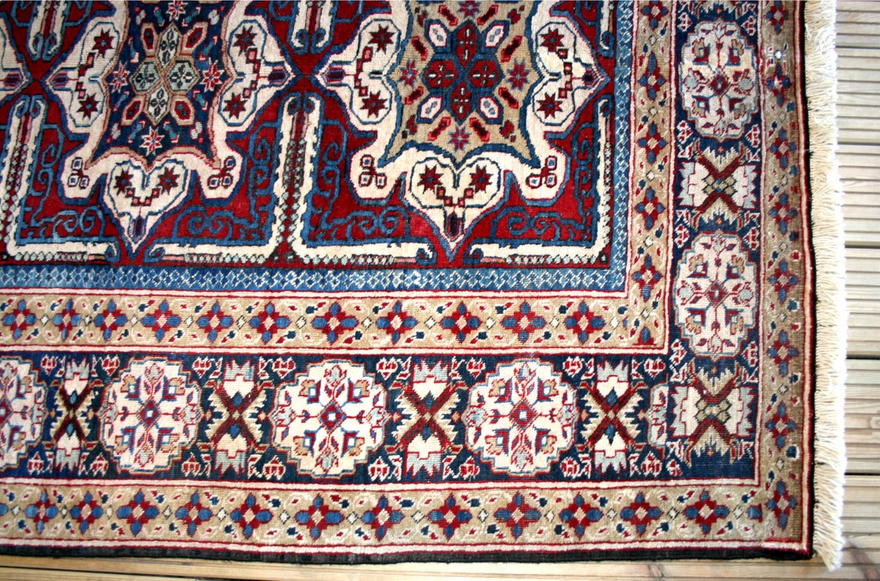 Semi-Antique Caucasian Shirvan Rug