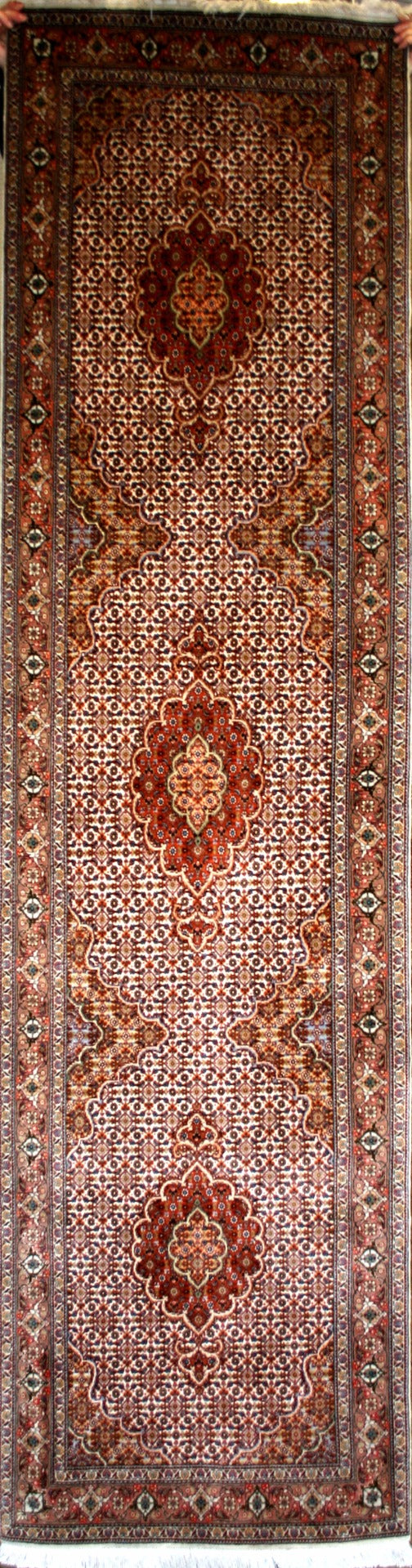 Persian Tabriz Runner Rug