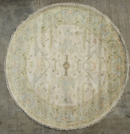 Indian Ushak Square Rug