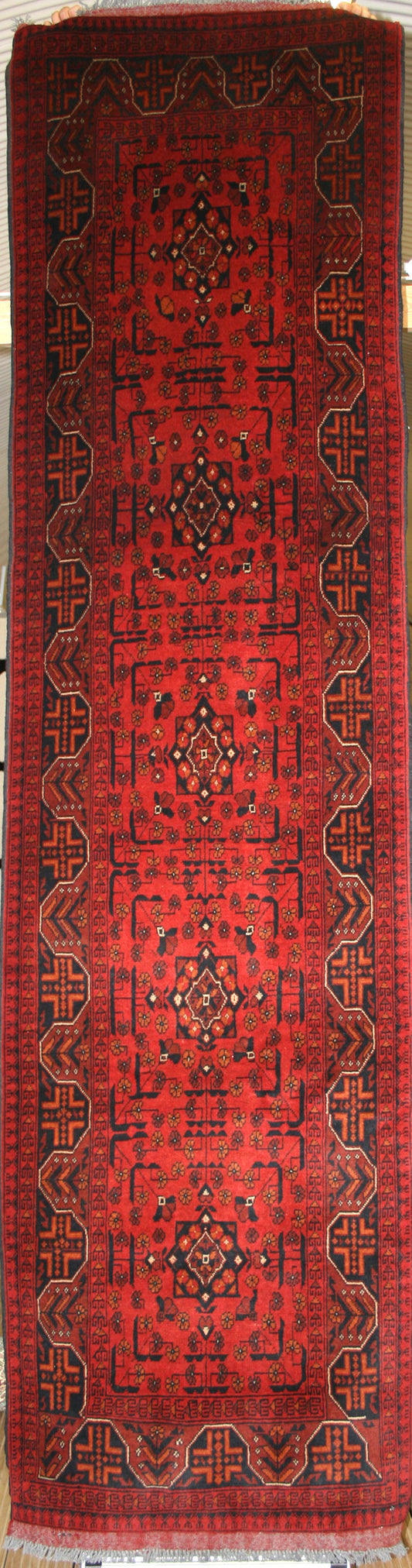 Afghan Khal Mohammadi Runner Rug