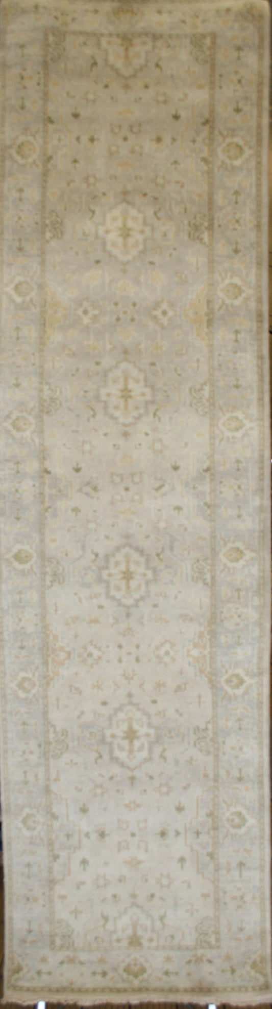 Indian Ushak Runner Rug
