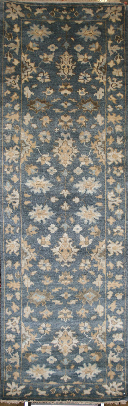 Indian Ushak Runner Rug