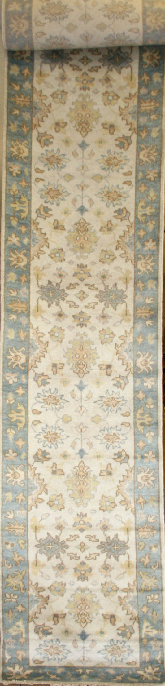 Indian Ushak Runner Rug