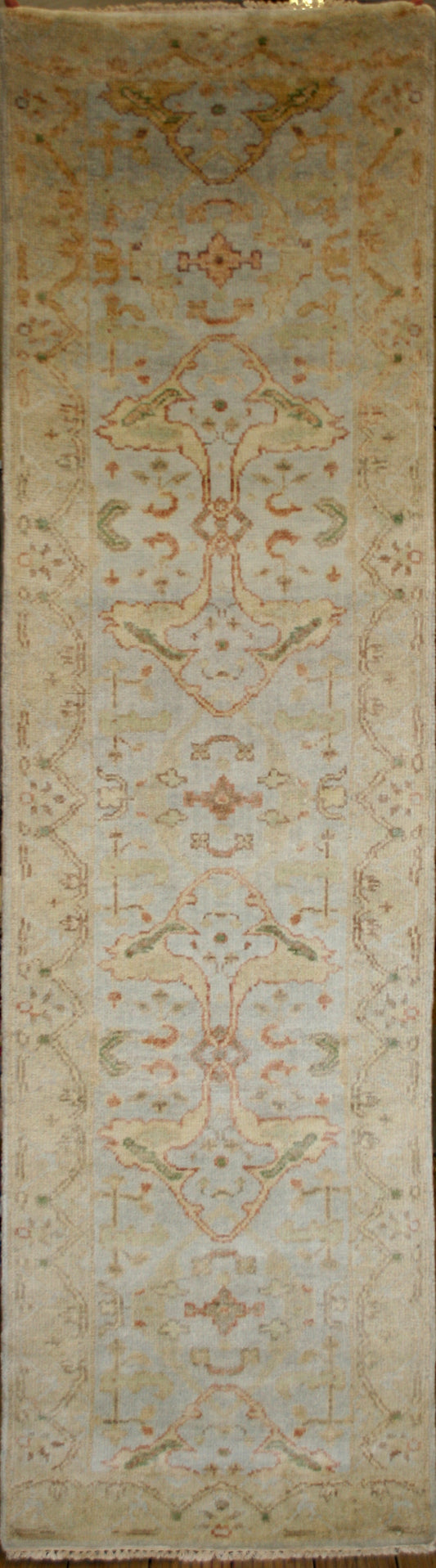 Indian Ushak Runner Rug