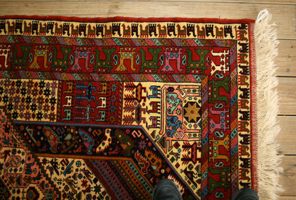 Persian Ghoochan Wool & Silk Rug