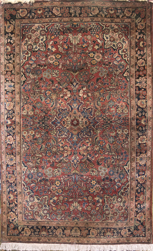 Antique Persian Sarouk Rug